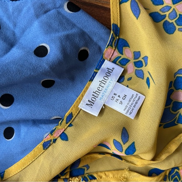 Motherhood Maternity Blouse Women’s Size Small Pregnancy Comfortable Washable - Picture 2 of 6